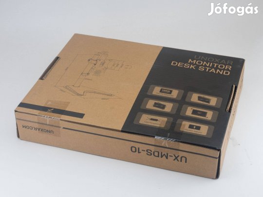 Új 17-27" Univerzális monitorállvány, VESA 100/75