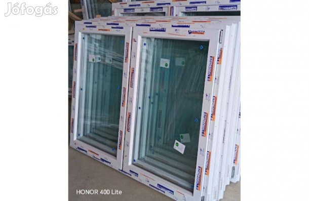 Új 180 x 150 Kétszárnyú bukó-nyíló műanyag ablak