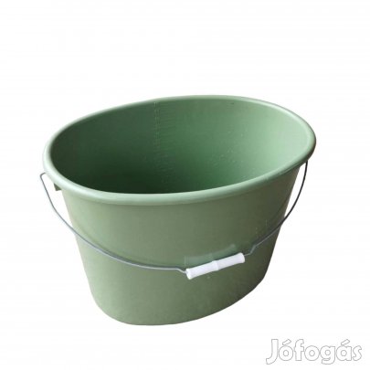 Új 18 literes Erős ovális mércés műanyag vödör füles tároló