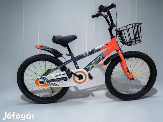 Új 20" gyerek kerékpár kontrás 124 cm magasságtól ajánlott