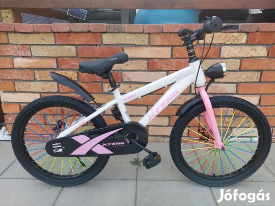 Új 20 as méretű gyerek kerékpár tárcsafékes