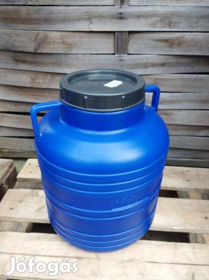 Új 20 hordó műanyag cefre élelmiszeres savanyúságos savanyú takarmány