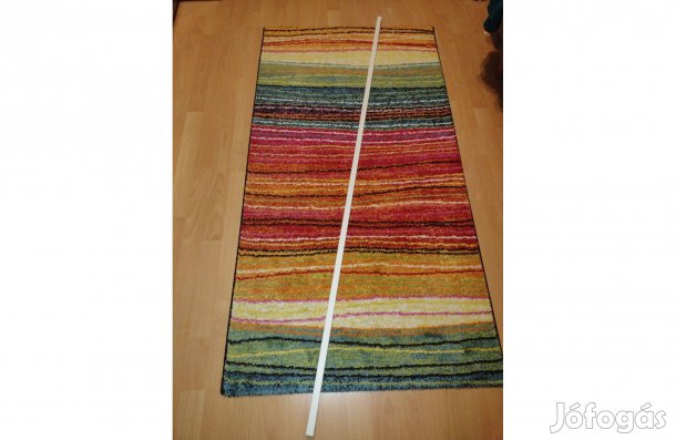 Új 20 x 10 cm-es fehér kábelcsatorna 170 cm-es