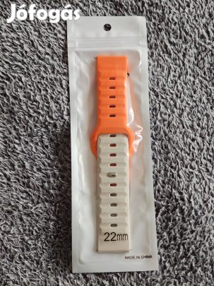 Új 22mm szilikon szíj