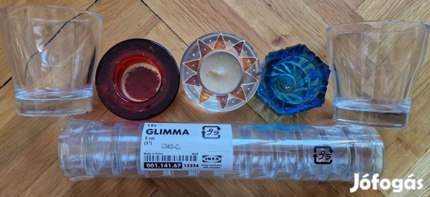 Új 23db gyertyatartó mécses