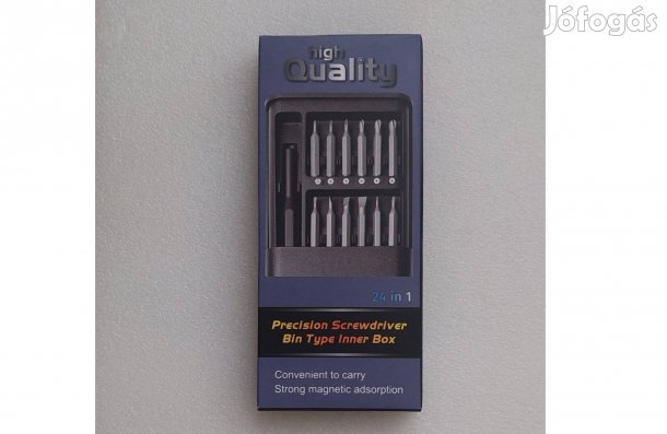 Új 24-az-1-ben precíziós csavarhúzó készlet mágneses fejjel