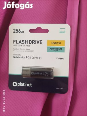 Új 256 GB-os bontatlan Platinet pendrive