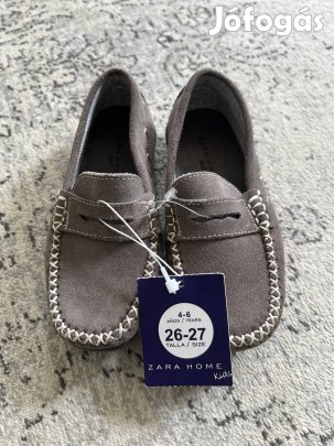 Új 26/27-es Zara Home kisfiú mokaszin