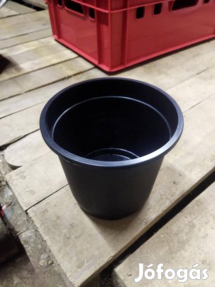 Új 2.2l 16cm ültető műanyag cserép palánta virág konténer virág növény