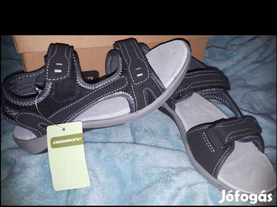 Új 36-37-es fekete outdoor szandál, szandi 7900ft