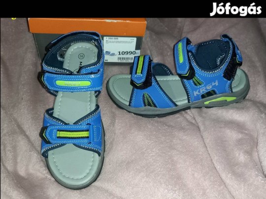 Új 36-os Memphis One kék szandál, szandi, 8500ft