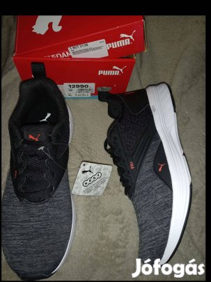 Új 36-os Puma szürke cipő, sportcipő 9700ft