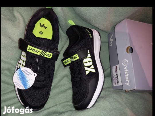 Új 36-os Victory tavaszi cipő, félcipő, sportcipő, 7900ft