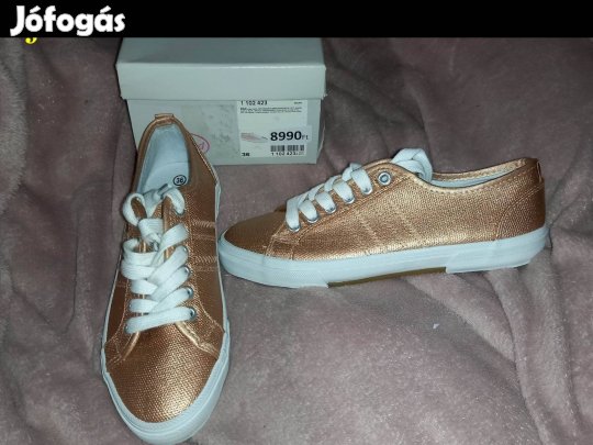 Új 36-os tavaszi cipő, félcipő, sportcipő, 6900ft