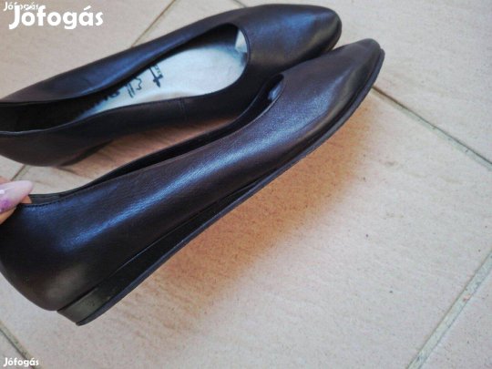 Új 37-es Tamaris elegáns női bőrcipő