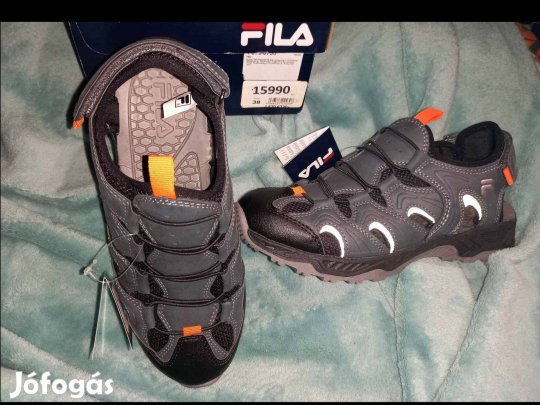 Új 38-as Fila szürke szandál, szandi, 11900ft