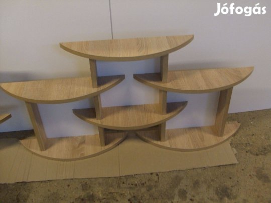 Új 3 4 6 íves fali polc gyerekszoba előszoba konyha bútor falipolc