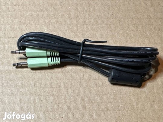 Új 3,5MM sztereó Jack - Jack audió kábel (apa - apa)