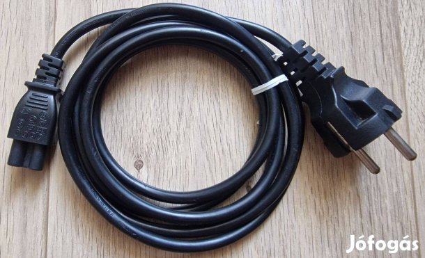 Új 3 pólusú laptop notebook arám kábel