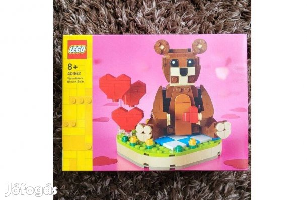 Új 40462 LEGO Valentin napi barna maci - Bontatlan, Hibátlan!