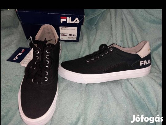 Új 40-es Fila fekete cipő, félcipő, sportcipő, 8900ft