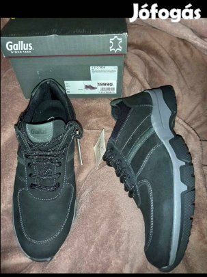 Új 40-es Gallus bőr cipő, félcipő, sportcipő, 14900ft