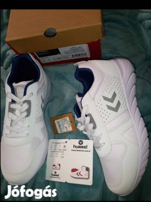 Új 40-es Hummel verona fehér cipő, félcipő, sportcipő, 9900ft