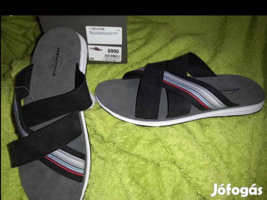 Új 40-es Memphis papucs 5500ft is vann
