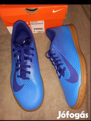 Új 40-es Nike kék focicipő, teremcipő, férfi cipő, sportcipő 15900ft