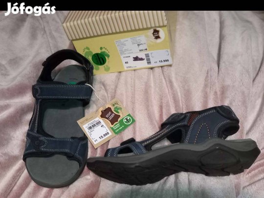 Új 40-es bőr szandál, szandi 11900ft
