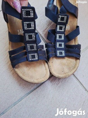 Új 41-es Rieker kék,női szandál