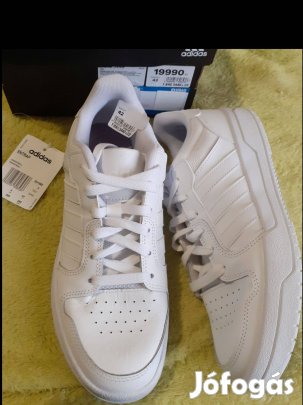 Új 42-es férfi Adidas fehér cipő, sportcipő 15900ft
