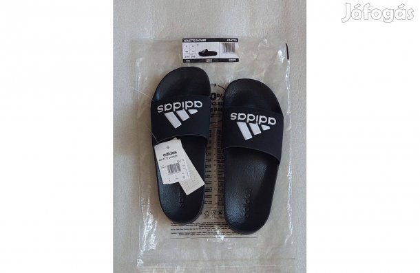 Új 43 méretű kék adidas papucs Adilette Shower