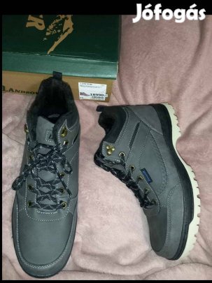 Új 44-es Landrover téli bélelt magasszárú férfi cipő, bakancs, túracip