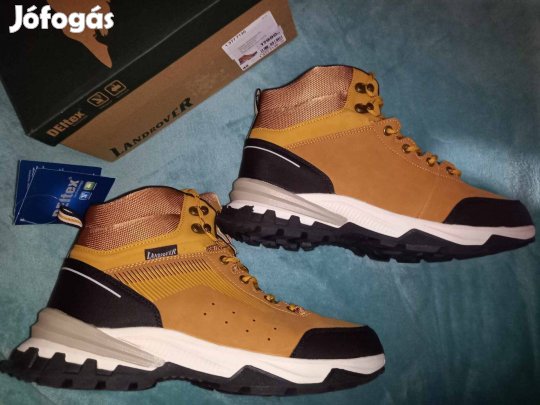 Új 45-ös Landrover Deltex magasszárú cipő, bakancs, túracipő, 13900ft