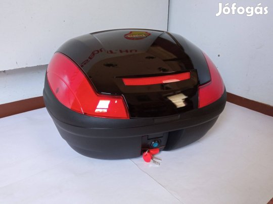Új 48L-es 2 sisakos Monolock hátsó túradoboz