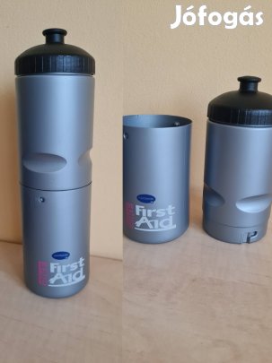 Új 4,5 dl-es BPA mentes sport kulacs alsó tárolóval