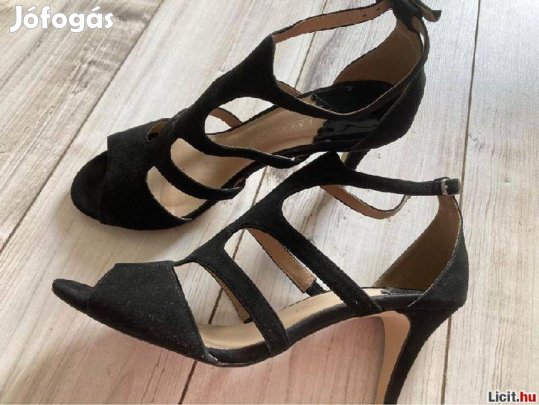 Új 5TH Avenue gyönyörű zöldes bőr szandál parafa talppal Akció %%