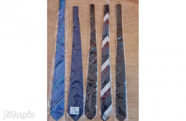 Új 5 db nyakkendő együtt 2000ft