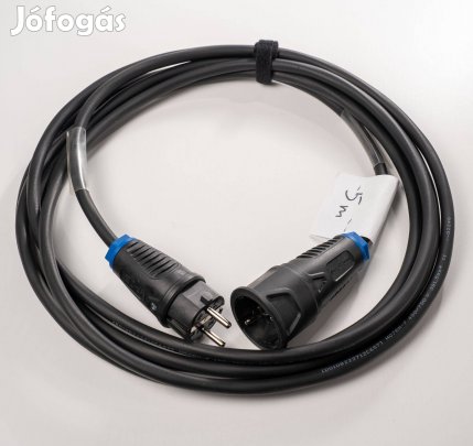Új 5m hosszabbító gumikábel (3x1,5 H07RN-F)