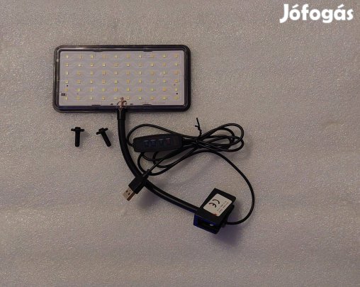 Új 60 LED akvárium akváriumi csíptetős USB lámpa