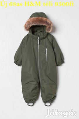 Új 68-as zöld H&M gyerek overál , babaoverál 9500ft