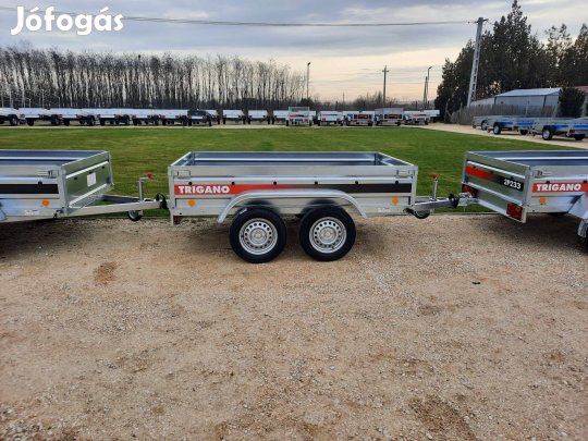 Új 750kg-os utánfutó (233x132cm) Polgáron akciósan 549.000 Ft