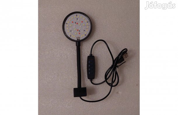 Új 7W-os LED akvárium akváriumi csíptetős USB lámpa