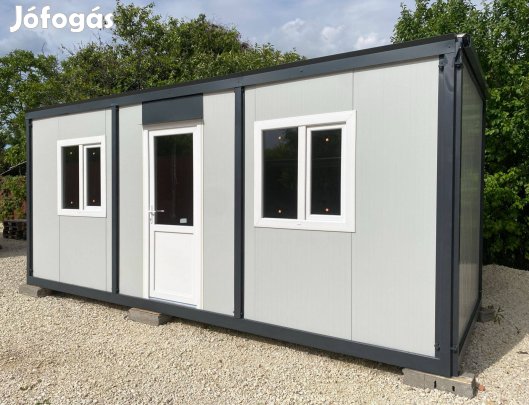 Új 7x3m iroda lakó konténer eladó