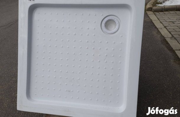 Új 80x80cm akril zuhanytálca