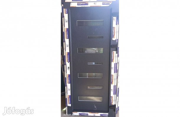 Új 88 x 205 Kívül-belül Antrazit bejárati ajtó