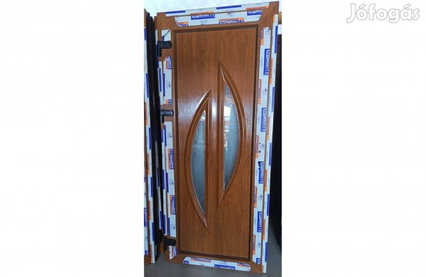 Új 88 x 205 Kívül-belül Aranytölgy műanyag nyílászáró