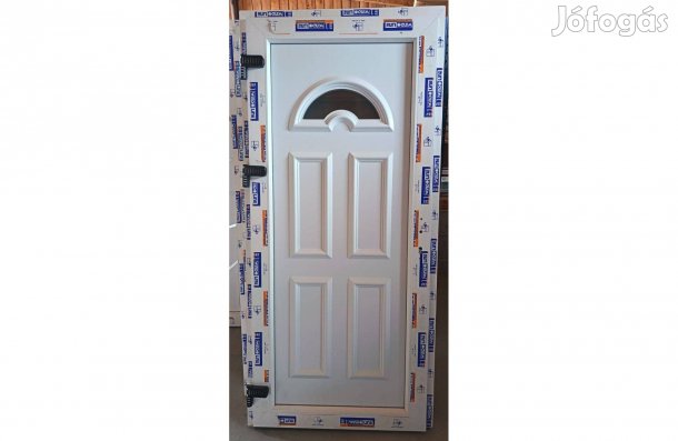 Új 88 x 205 műanyag bejárati ajtó 99000Ft