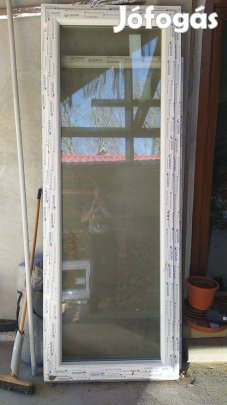 Új 90x240 bukó-nyíló teraszajtó eladó